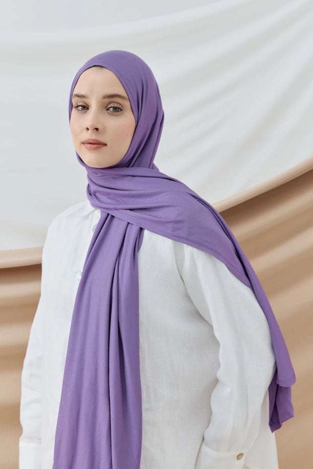 Penye Şal - Lila