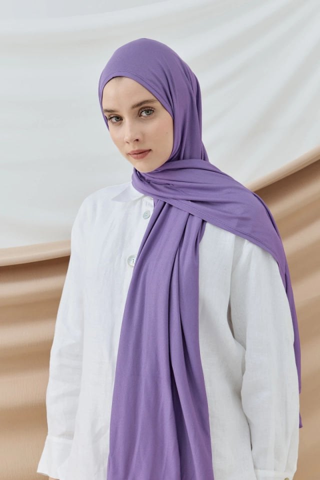 Penye Şal - Lila
