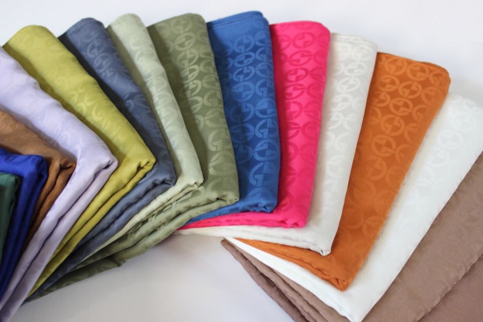 G Desenli İtalyan Jakar Şal - Turuncu