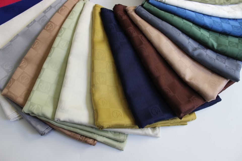 Dama Desenli İtalyan Jakar Şal - Acı Kahve