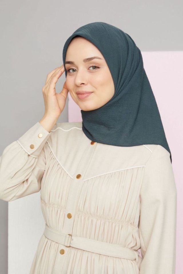 Mio Caz Eşarp - Koyu Yeşil