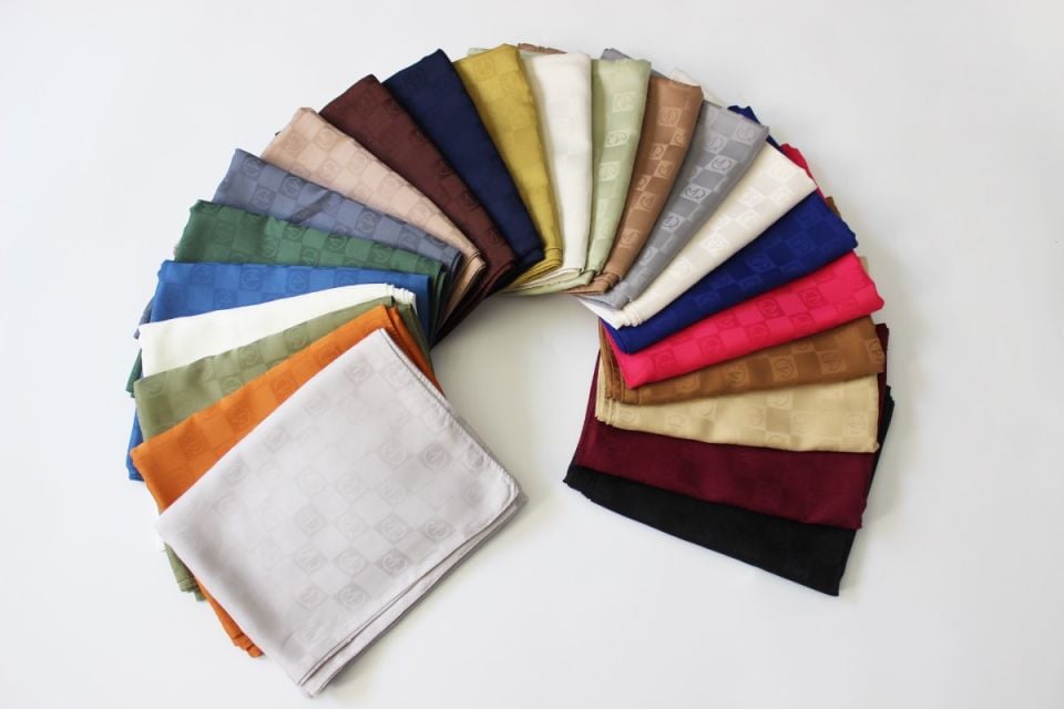 Dama Desenli İtalyan Jakar Şal - İndigo