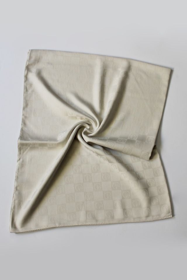 Dama Desenli İtalyan Jakar Şal - Taş