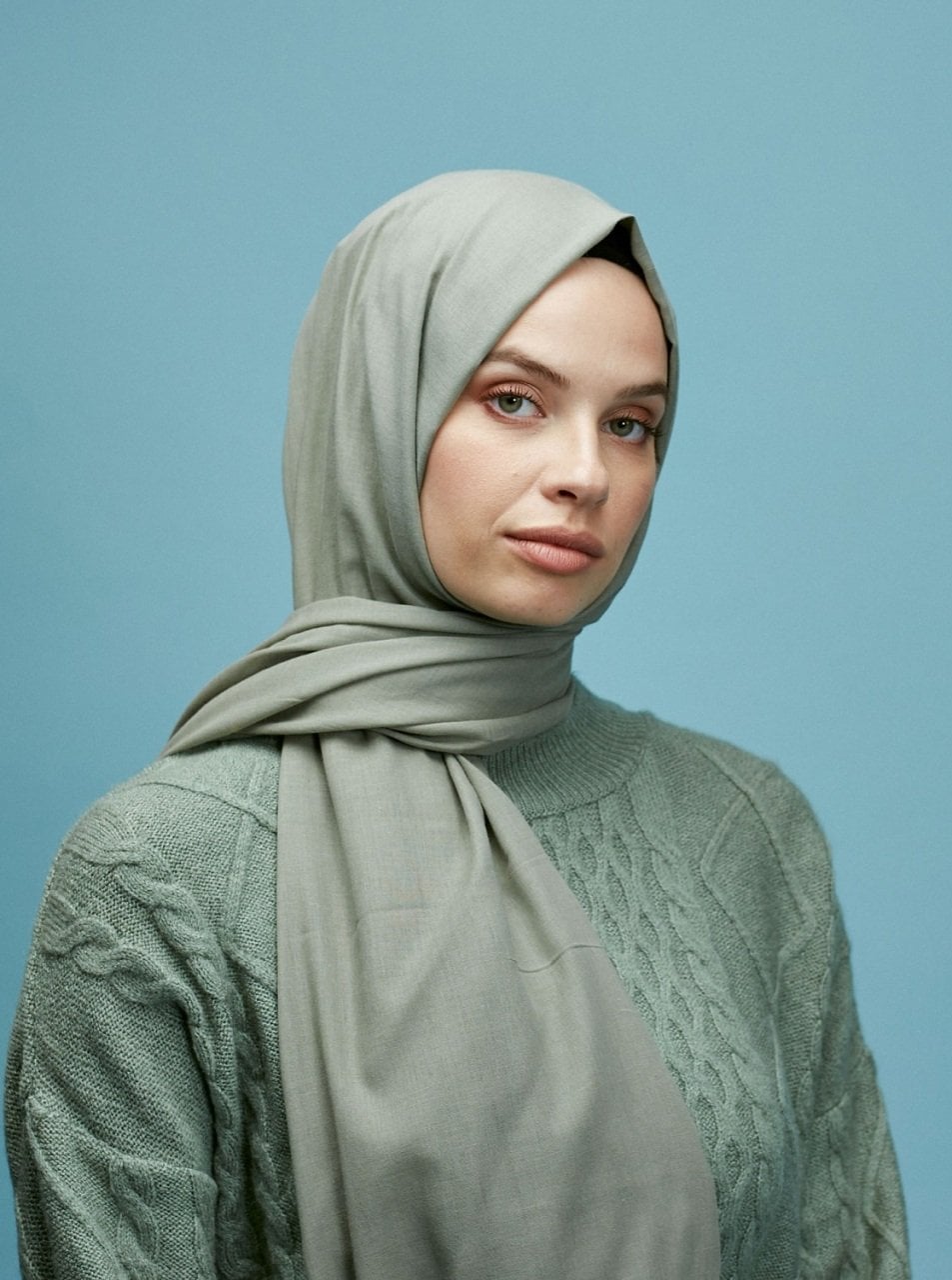Pamuklu Vual Şal - Nisan