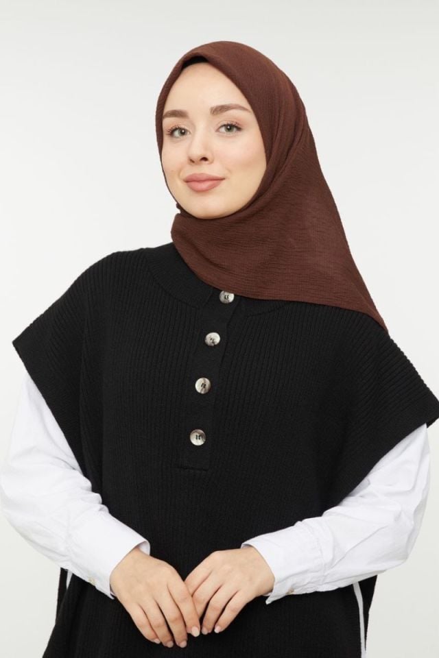 Mio Caz Eşarp - Çikolata Kahve