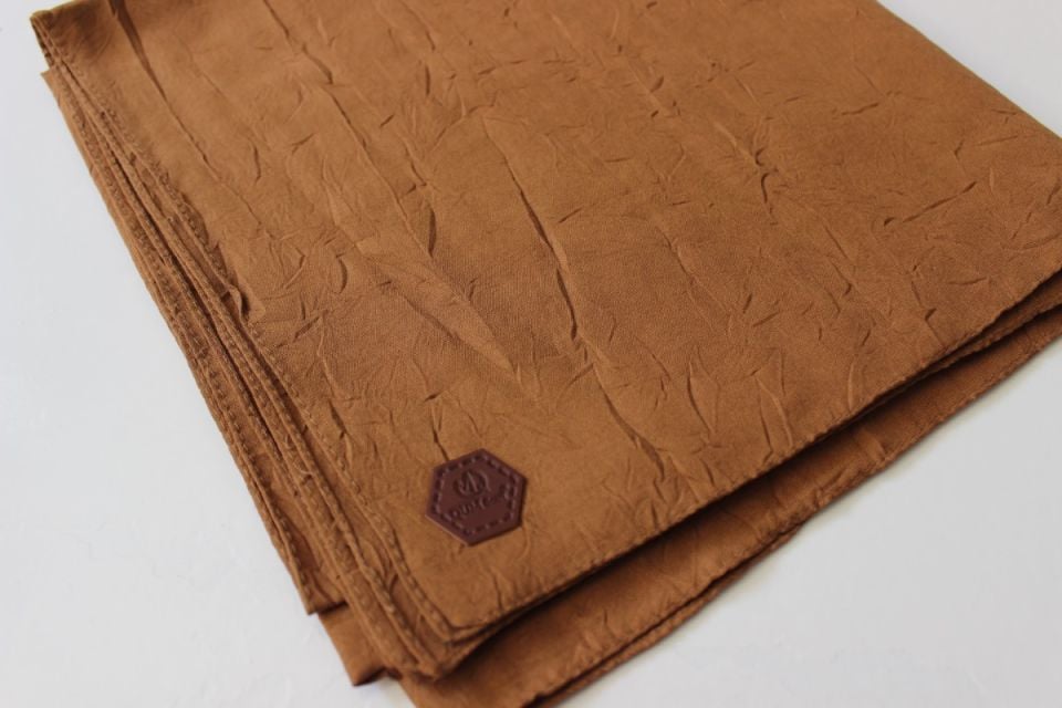 Bambu Kraş Eşarp - Tarçın