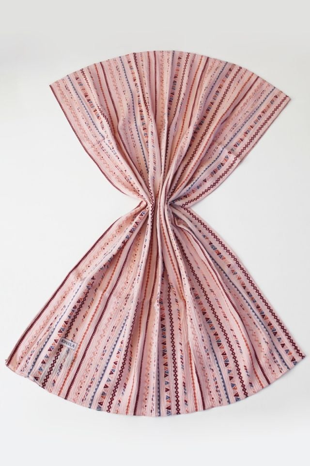 Desenli Mio Caz Şal - Somon