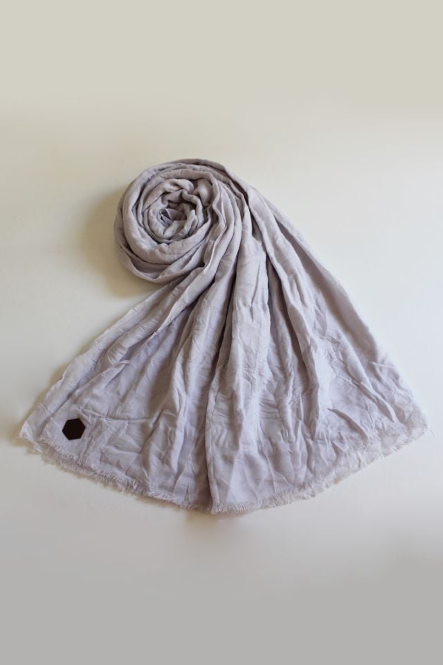 Vual Kraş Şal - Gümüş