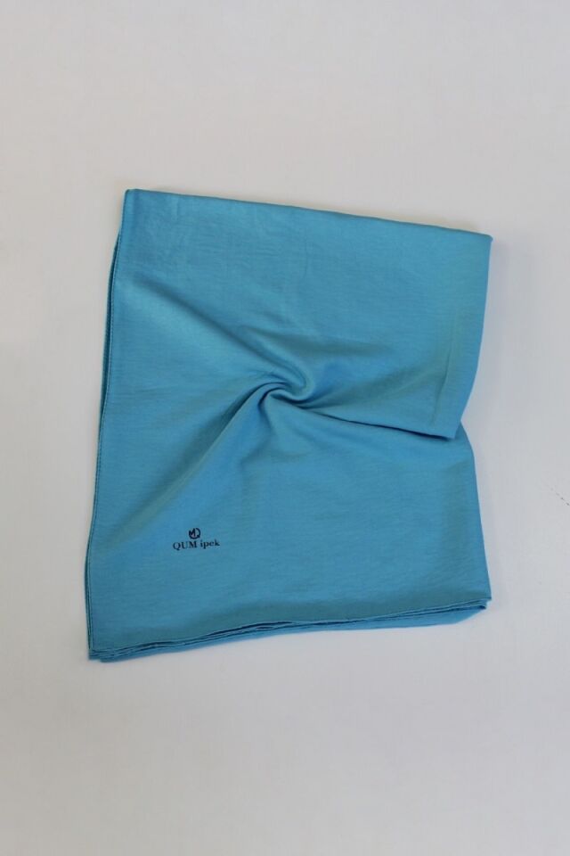QUM ipek Pamuk Caz Şal - Turkuaz