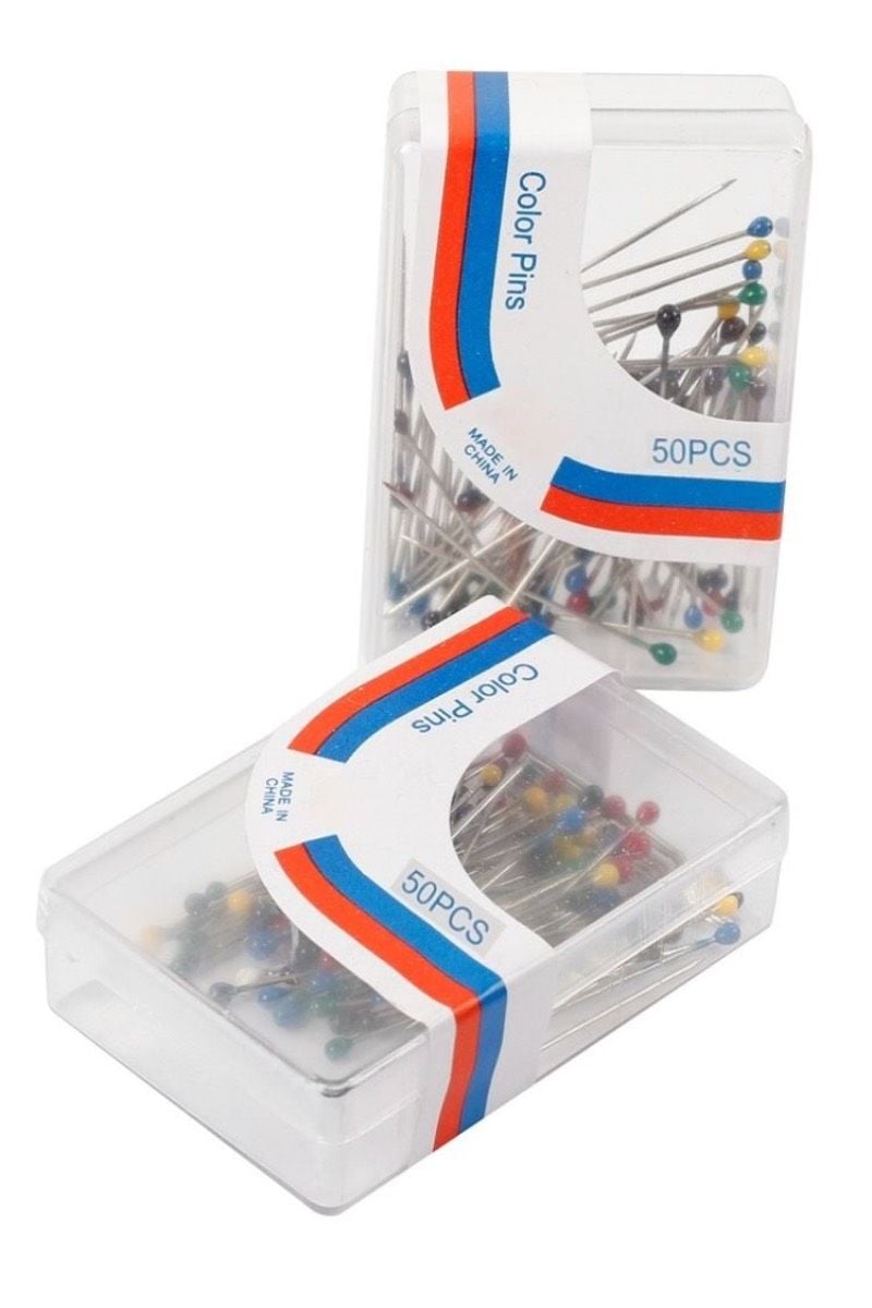 50'li Eşarp İğnesi - Renkli
