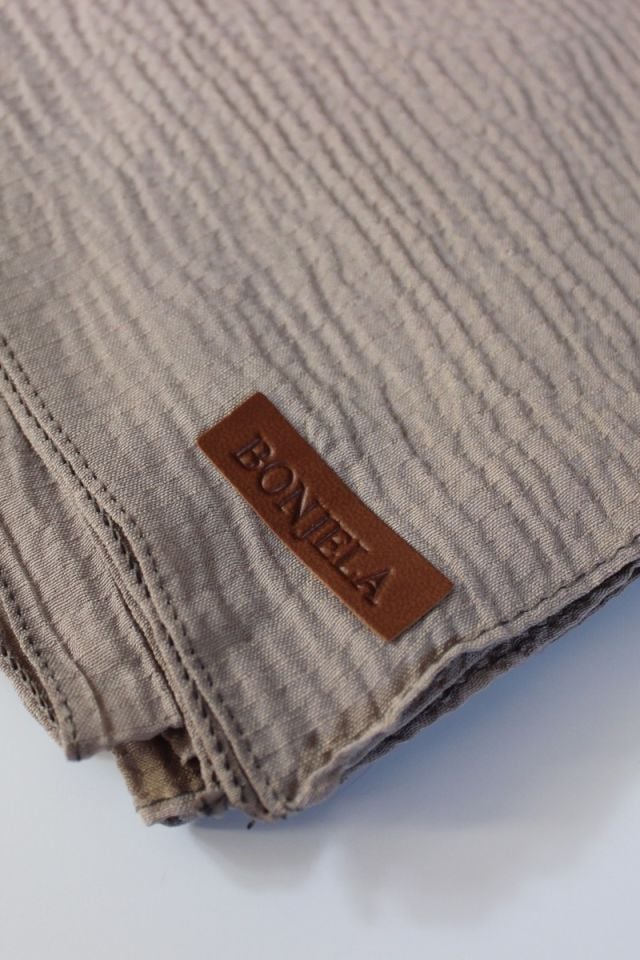 Mio Caz Eşarp - Açık Vizon