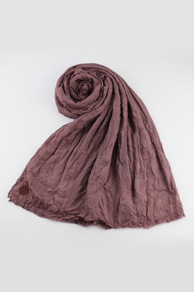 Vual Kraş Şal - Pastel Pembe